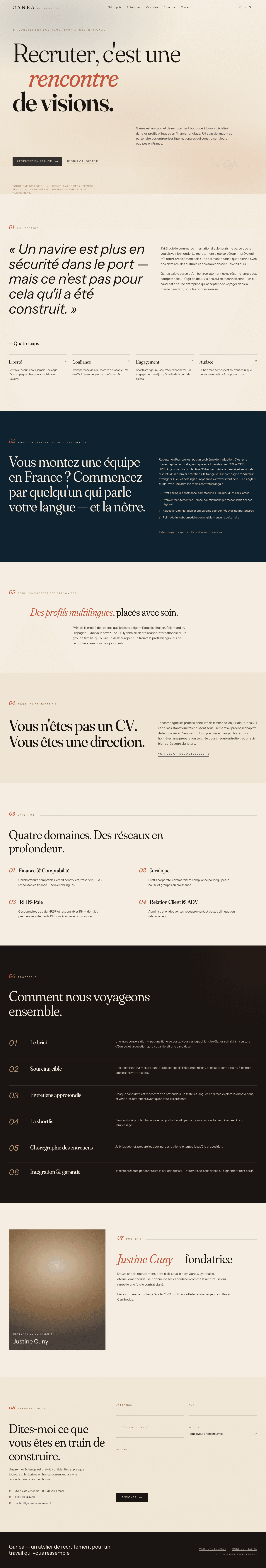 Ganea — French edition screenshot